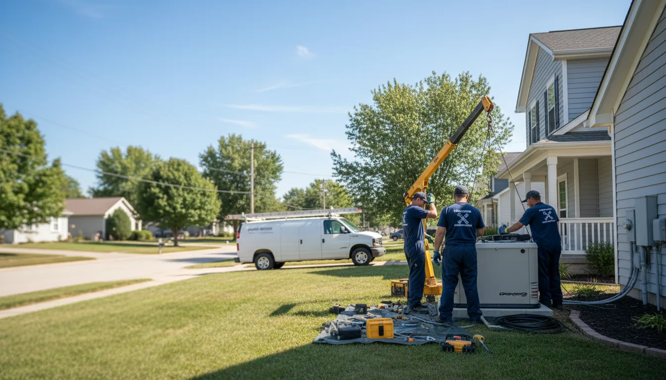 Generator Installation in Sardis, OH near me